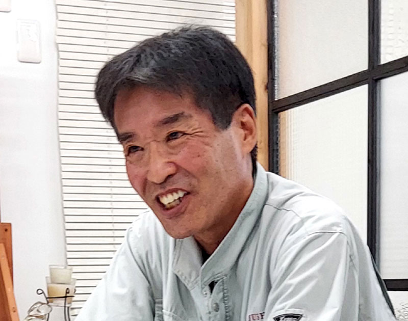 アースドリルオペレーター職 工事部 阿部修